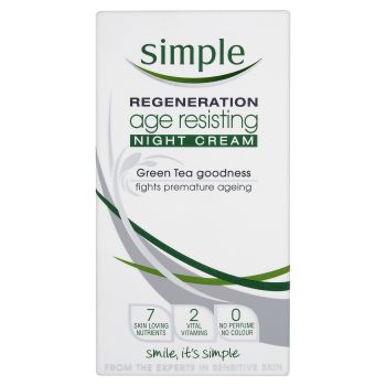 Simple Age Resisting Night Crean 50ml