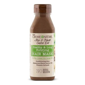 Creme of Nature Aloe & Black Castor Oil Healthy & Long Fortifying Hair Mask