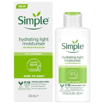 Simple Kind to Skin Hydrating Light Moisturiser 125ml