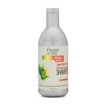 Hawaiian Silky Apple Cider Vinegar Charcoal Activated Shampoo - 355ml