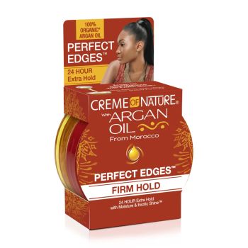 Creme of Nature Argan Oil Perfect Edges Regular Firm Hold 2.25oz