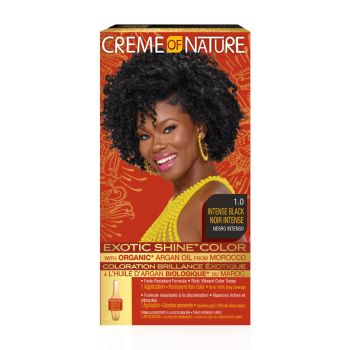Creme of Nature Exotic Shine Color With Argan Oil 1.0 Intense Black