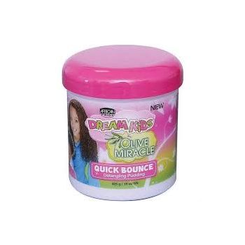 African Pride Dream Kids Olive Miracle Quick Bounce Detangling Pudding 425g