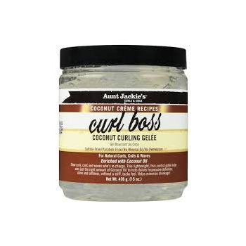 Aunt Jackie's Coconut Curling Gelee-Curl boss 15Oz
