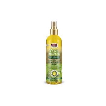 African Pride Olive Miracle Anti-Breakage Braid Sheen Spray 355ml