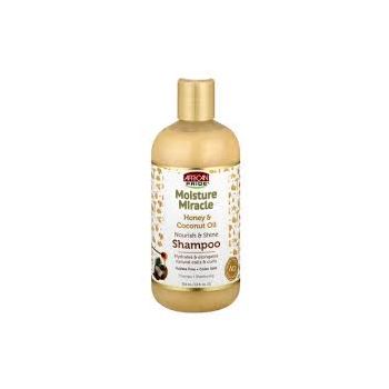 African Pride Moisture Miracle Nourish & Shine Shampoo 12oz