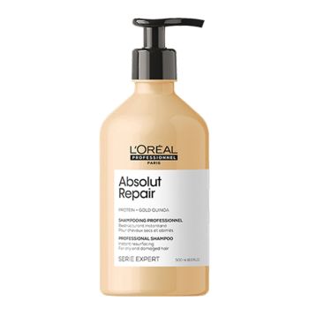 L'oreal Professionnel Absolute Repair Protein+Gold Quinoa Instant Resurfacing Shampoo 500ml