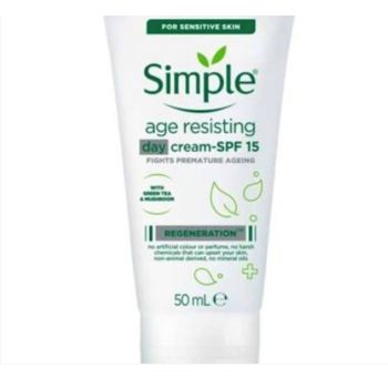 Simple Age Resisting Day Crean SPF 15 50ml