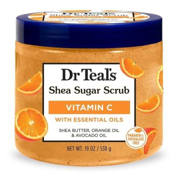 Dr Teal'S Shea Sugar Scrub Vitamin C 19 Oz