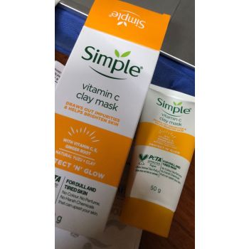 Simple Vitamic C Clay Mask 50g