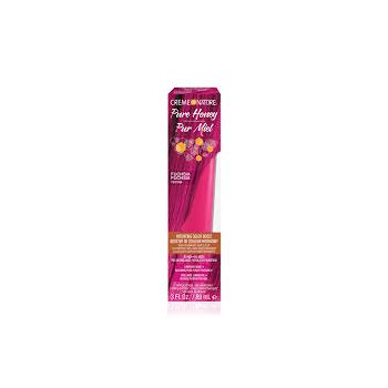 Creme of Nature Pure Honey Hydrating Color Boost Semi-Permanent Hair Color Fuchsia