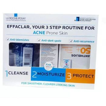 La Roche Posay Effaclar Acne Routine Kit (Oil Control)
