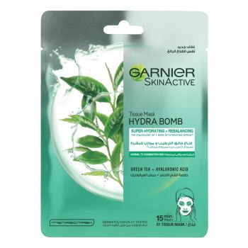 Garnier Hydrabomb Tissue Mask Green Tea