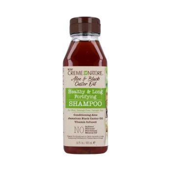 Creme of Nature Aloe & Black Castor Oil Healthy & Long Fortifying Shampoo