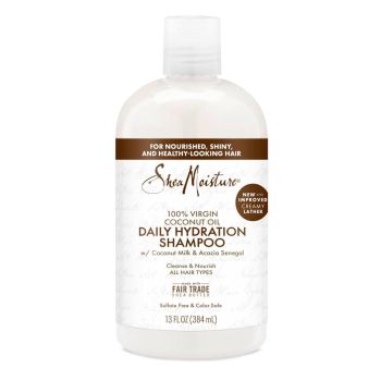 Shea Moisture 100% Virgin Coconut Oil Daily Hydration Shampoo 13oz