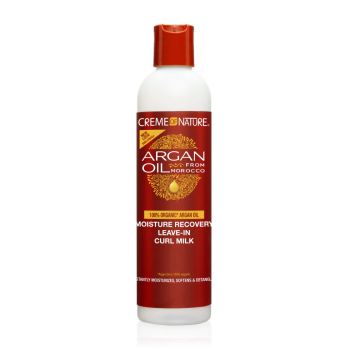 Creme of Nature Argan Oil From Morocco For Natural Hair Moisture Recovery Leave In Curl Milk
