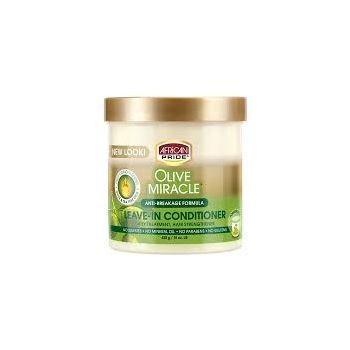 African Pride Olive Miracle Anti-Breakage Leave In Conditioner 444ml