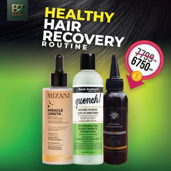 Healthy Hair Recovery Routine