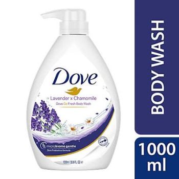 Dove Go Fresh Lavender & Chamomile Body Wash 1000ml