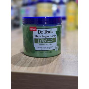 Dr Teal'S Epsom Salt Body Scrub Eucalyptus And Mint Relax & Relief 16 Oz