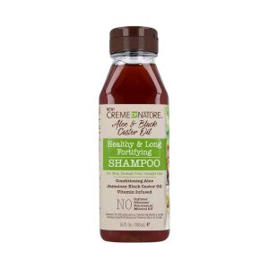 Creme of Nature Aloe & Black Castor Oil Healthy & Long Fortifying Shampoo