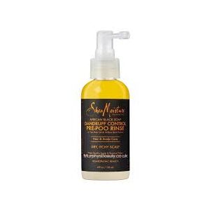 Shea Moisture African Black Soap Dandruff Pre-Poo 40z Cs