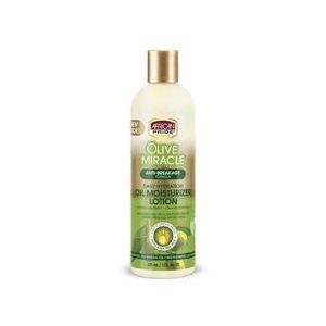 African Pride Olive Miracle Anti-Breakage Oil Moisturizer Lotion 12oz