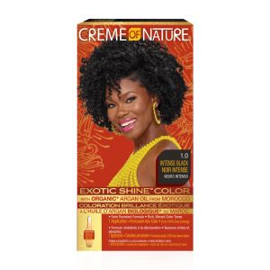 Creme of Nature Exotic Shine Color With Argan Oil 1.0 Intense Black