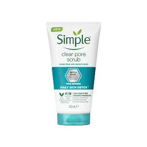 Simple Daily Skin Deto: Polishing Face Scrub 150ml