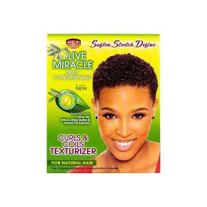 African Pride Olive Miracle Curls & Coils Texturizer