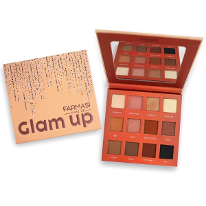 Farmasi Glam Up Eyeshadow Palette 12 Shade