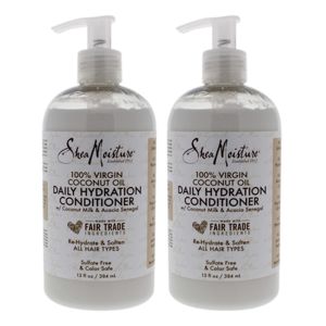 Shea Moisture 100% Virgin Coconut Oil Daily Hydration Conditioner. 13oz