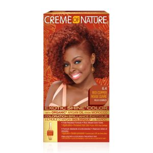 Creme of Nature Exotic Shine Color With Argan Oil 6.4 Red Copper