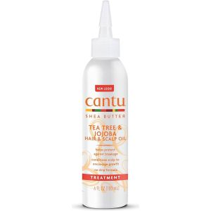 Cantu Shea Butter Tea Tree & Jojoba Hair and Scalp Oil 6Oz