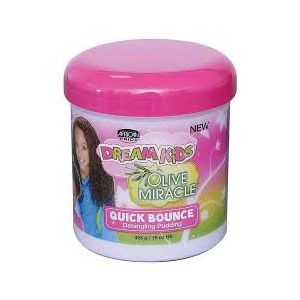 African Pride Dream Kids Olive Miracle Quick Bounce Detangling Pudding 425g