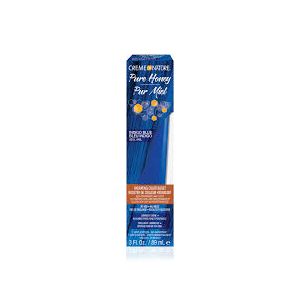 Creme of Nature Pure Honey Hydrating Color Boost Semi-Permanent Hair Color Indigo Blue