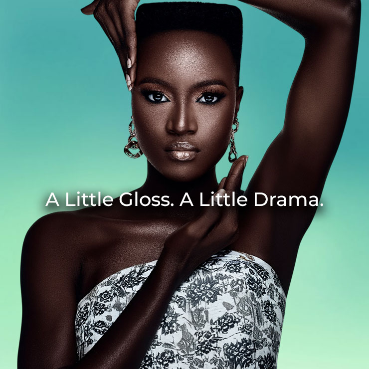 A Little Gloss. A Little Drama.